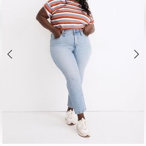 Madewell Plus Perfect Vintage Jean in Fiore Wash 20W